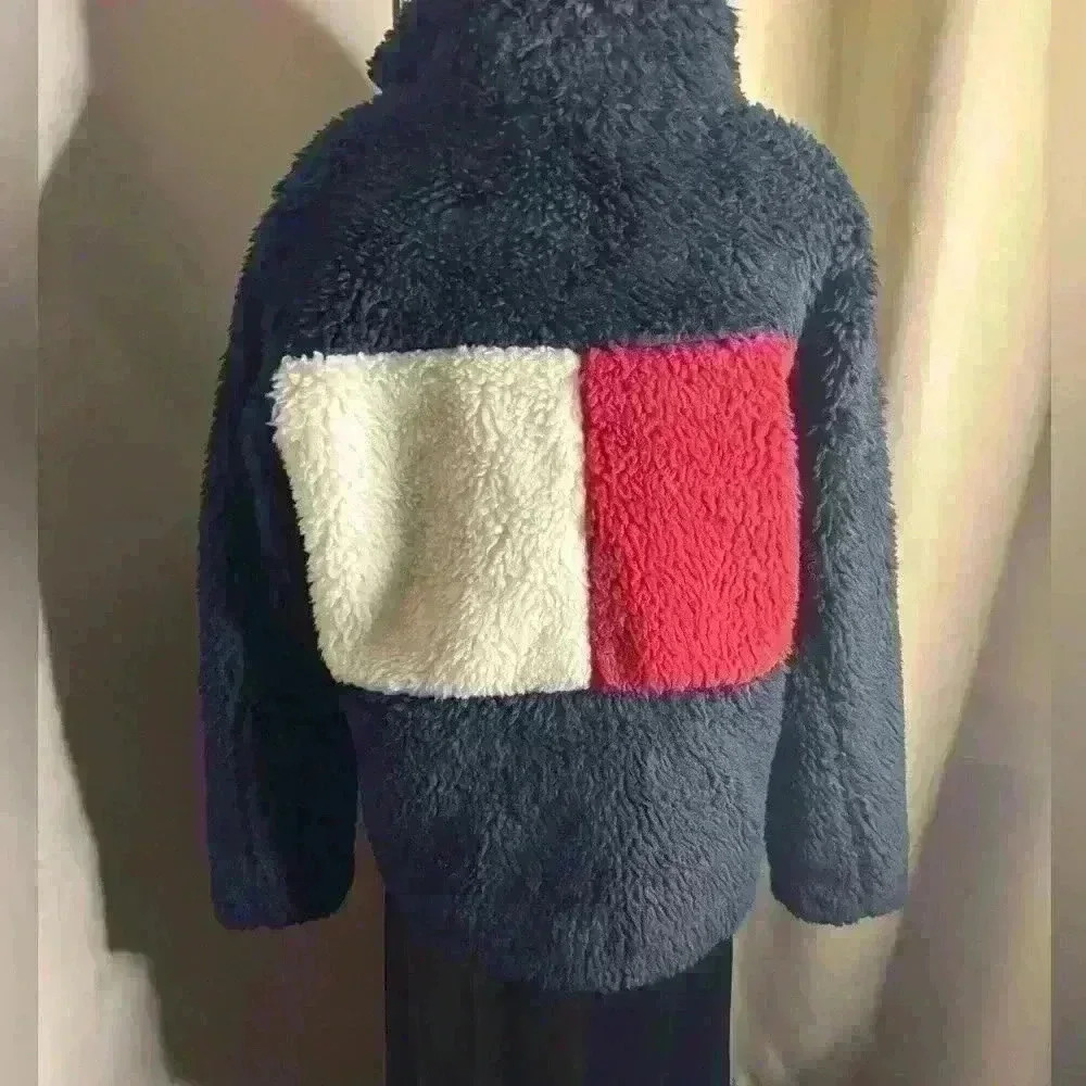Tommy Hilfiger Sherpa jacket large - Picture 2 of 6